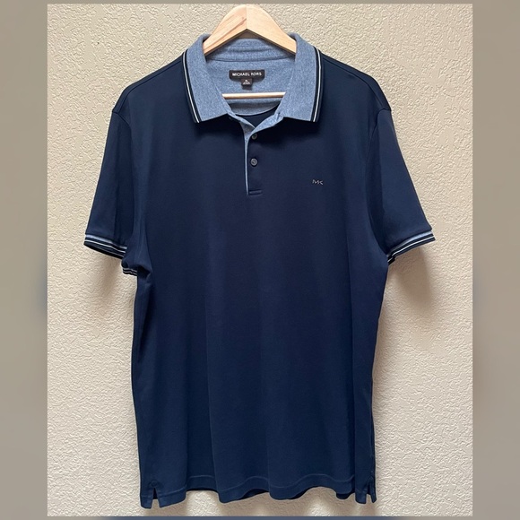 Michael Kors Men's Bryant Polo White Size XX-Large
